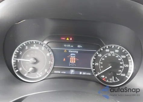 2022 Nissan Armada Sv 2Wd из США, поврежденный, VIN JN8AY2AC2N9163211